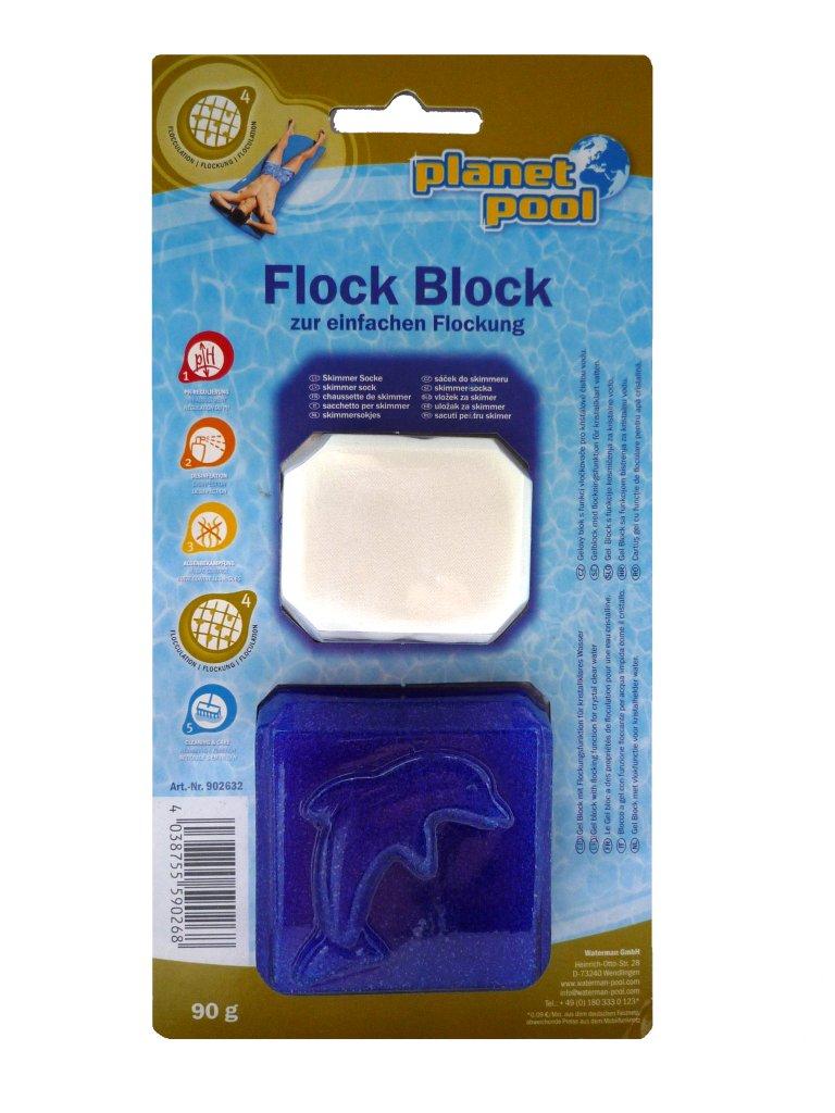 Flock block – gelová tableta