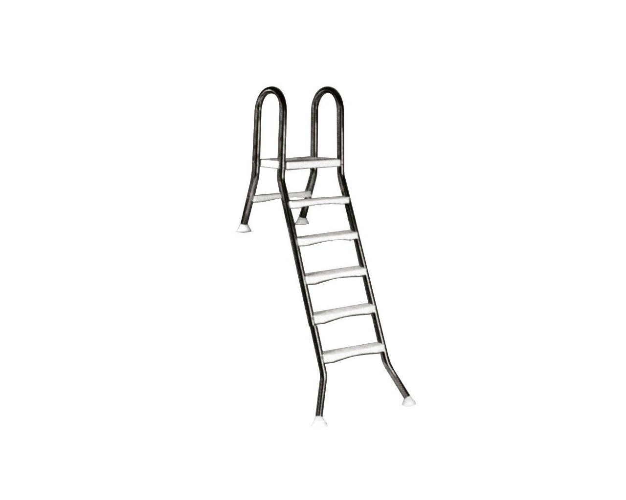 Rebrík ESP pre nezapustené bazény, 5+1 stupeň, pre bazény 1,5 m výšky, AISI 304