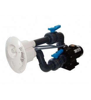 Counterflow V-JET 66m3/h, 400V, 2,2 kW, for liner, fittings and interconnection piping _D_ 63 mm
