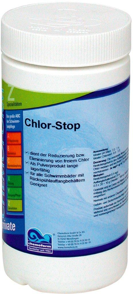 Chlorstop 1 kg, odbourává chlór