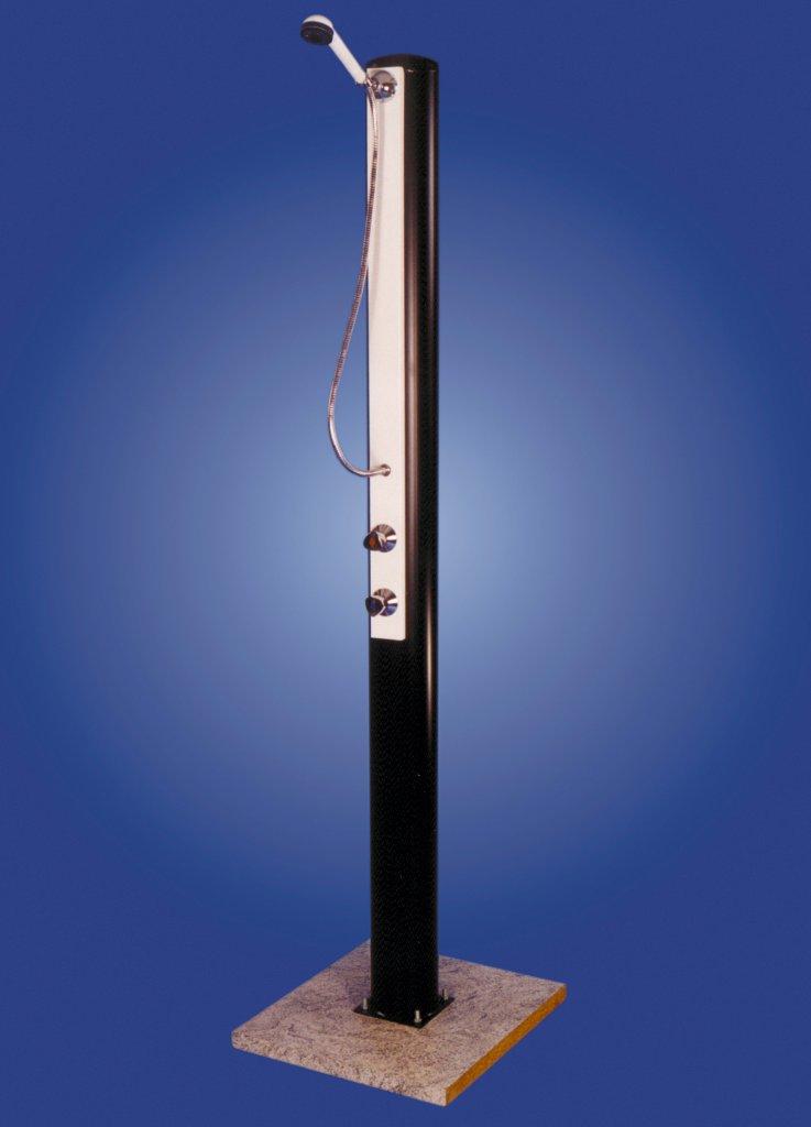 Solární sprcha 35l,kohout. baterie,flexi,kropítko standard,zad. přívod