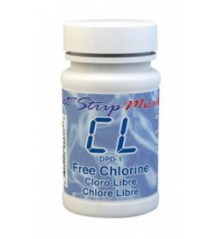 Test strips for tester eXact EZ/iDip - Free Chlorine (FCL)