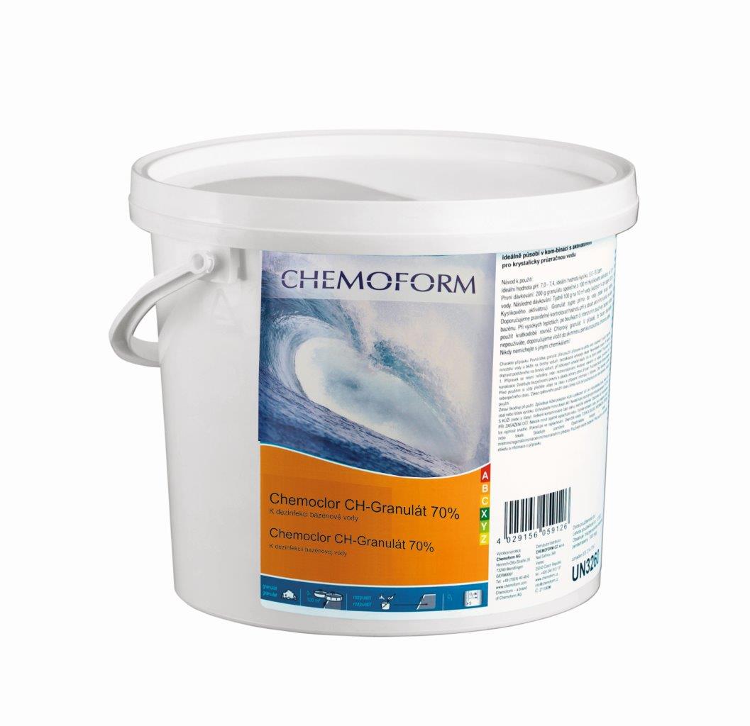 Chlórový granulát rychlorozpustný 5 kg