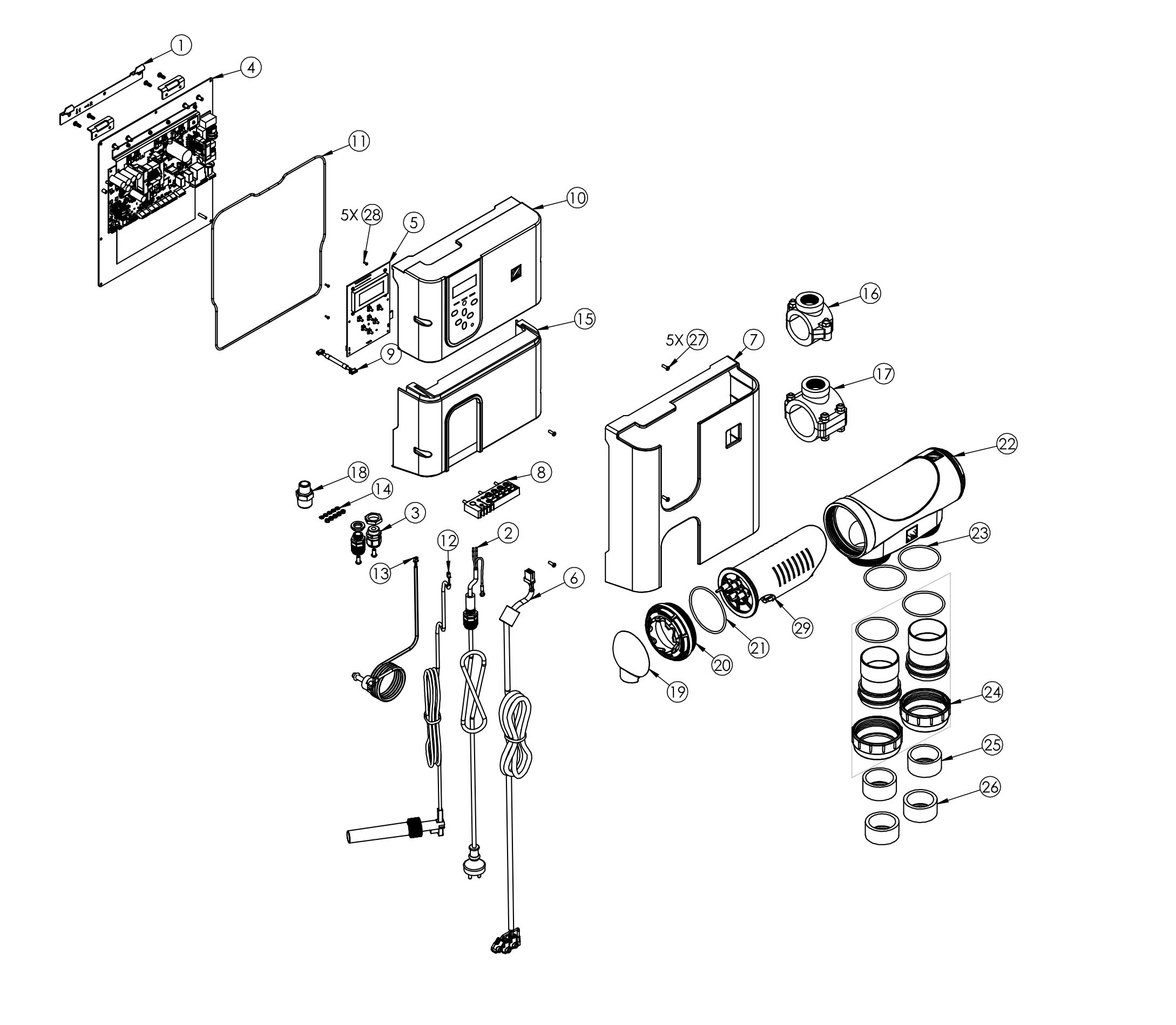 Automatic dosing station eXO iQ