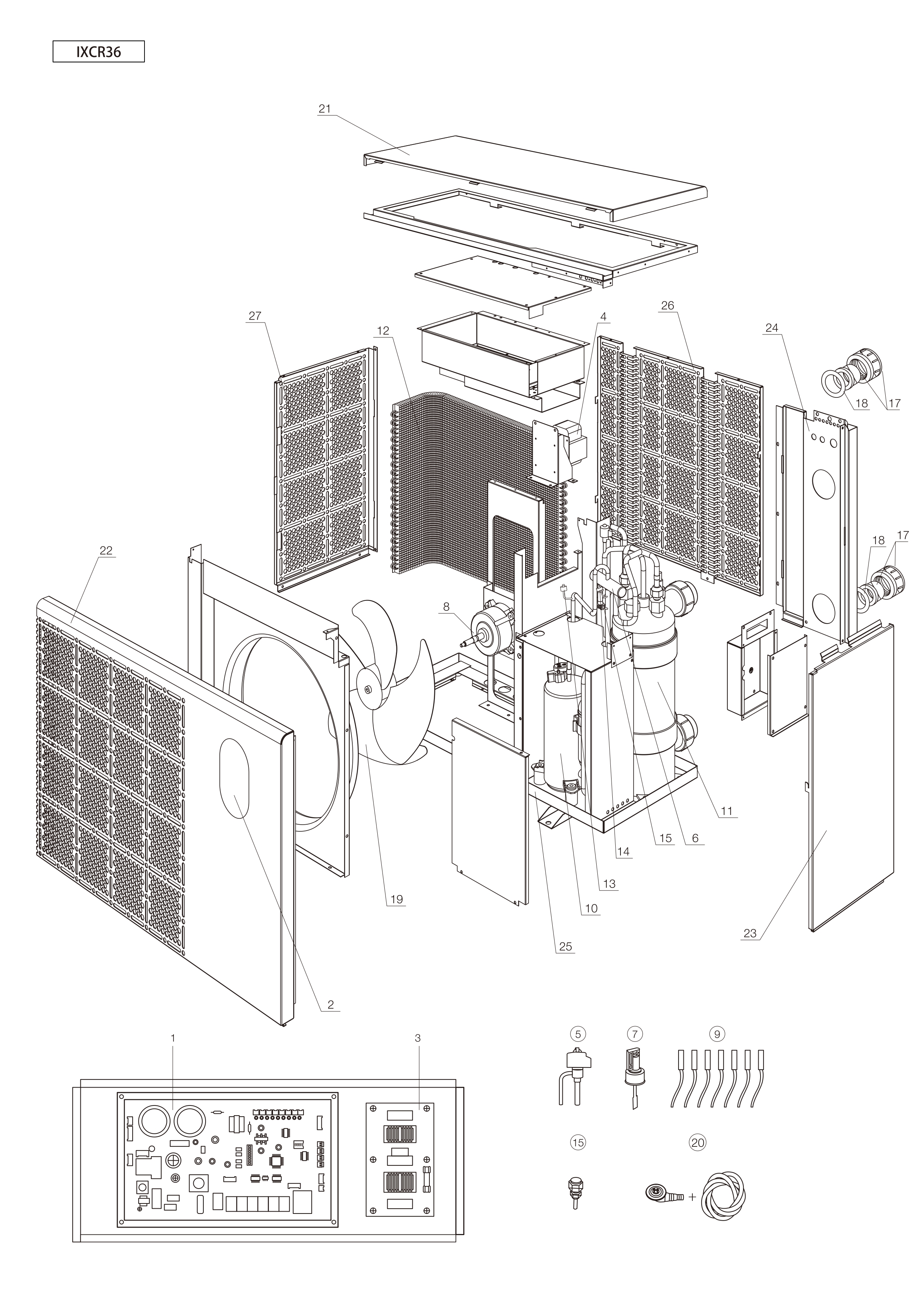 Heat Pump Inver-X IXCR36