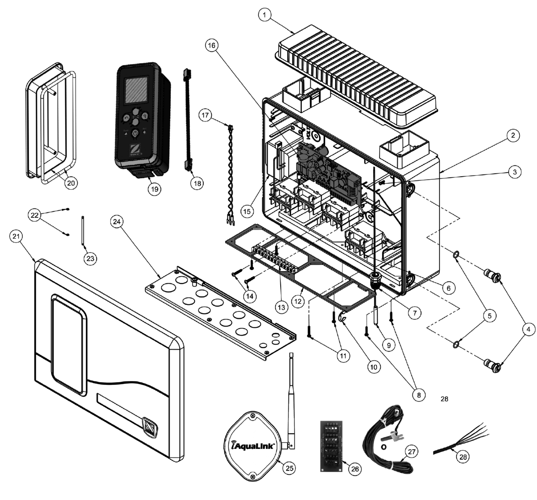 CONTROL SYSTEM ZODIAC AQUALINK