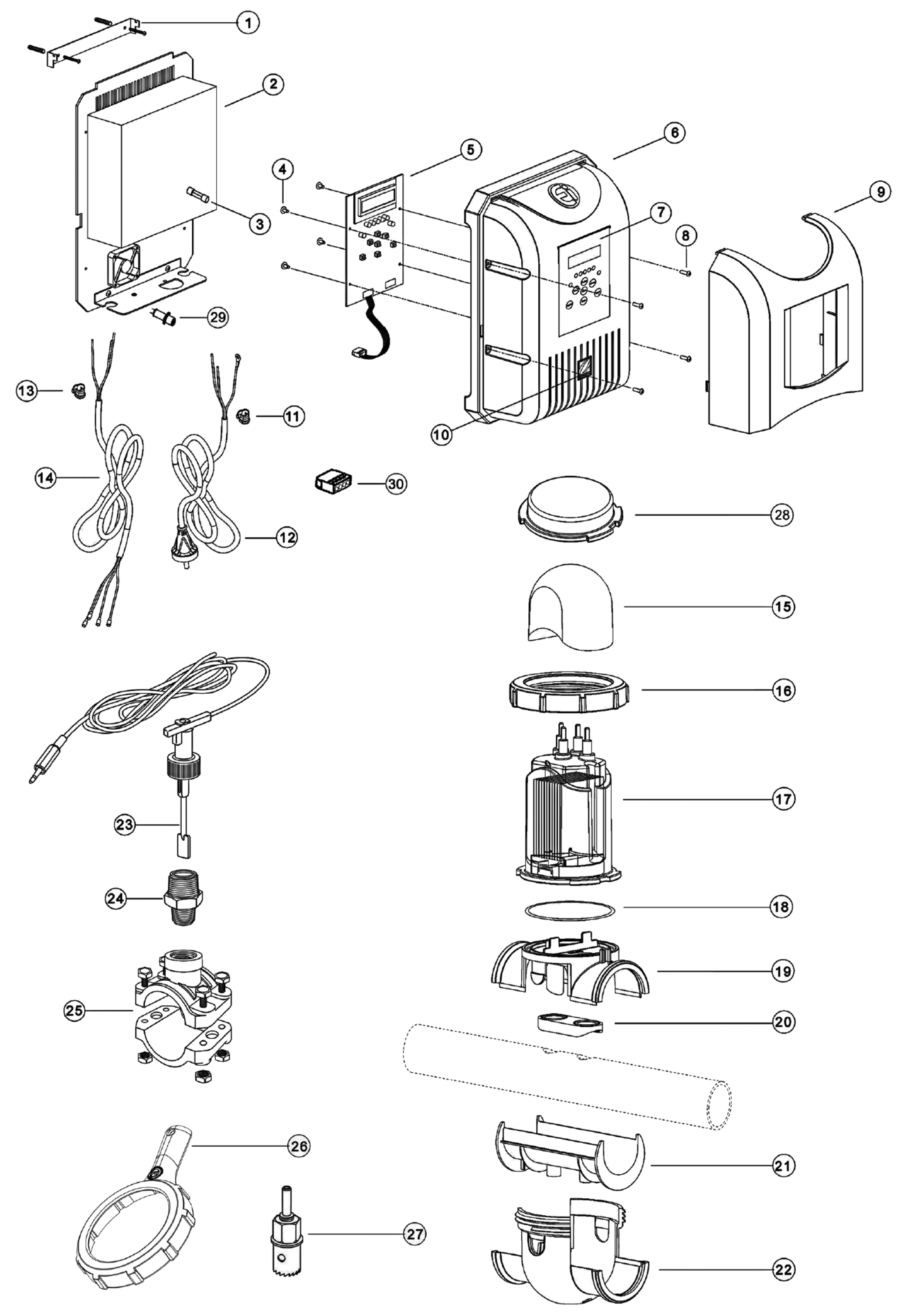 SALT WATER CHLORINATOR ZODIAC
