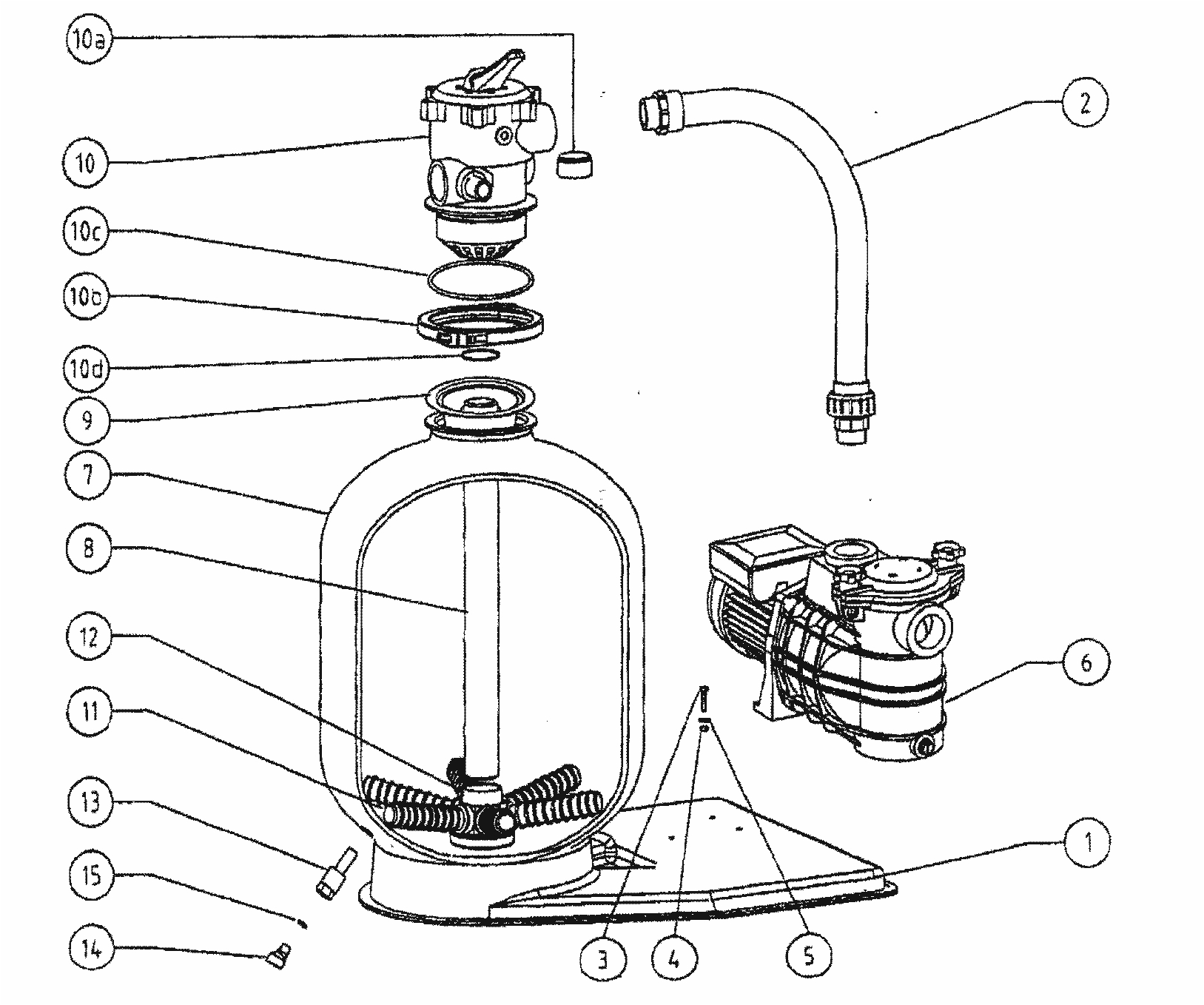 Filtran stanice KIT s Top ventilem