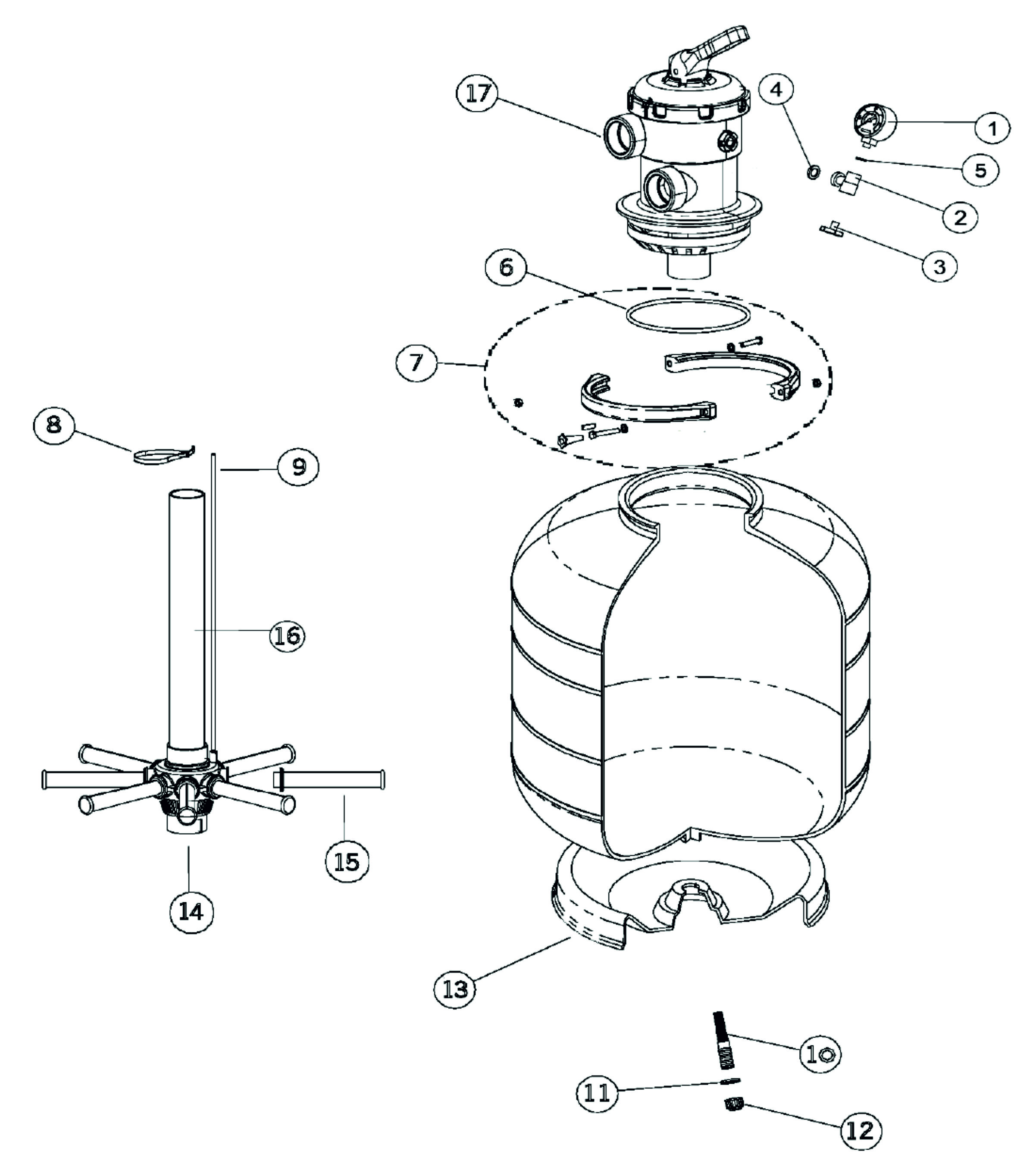 FILTRATION TANK Roma