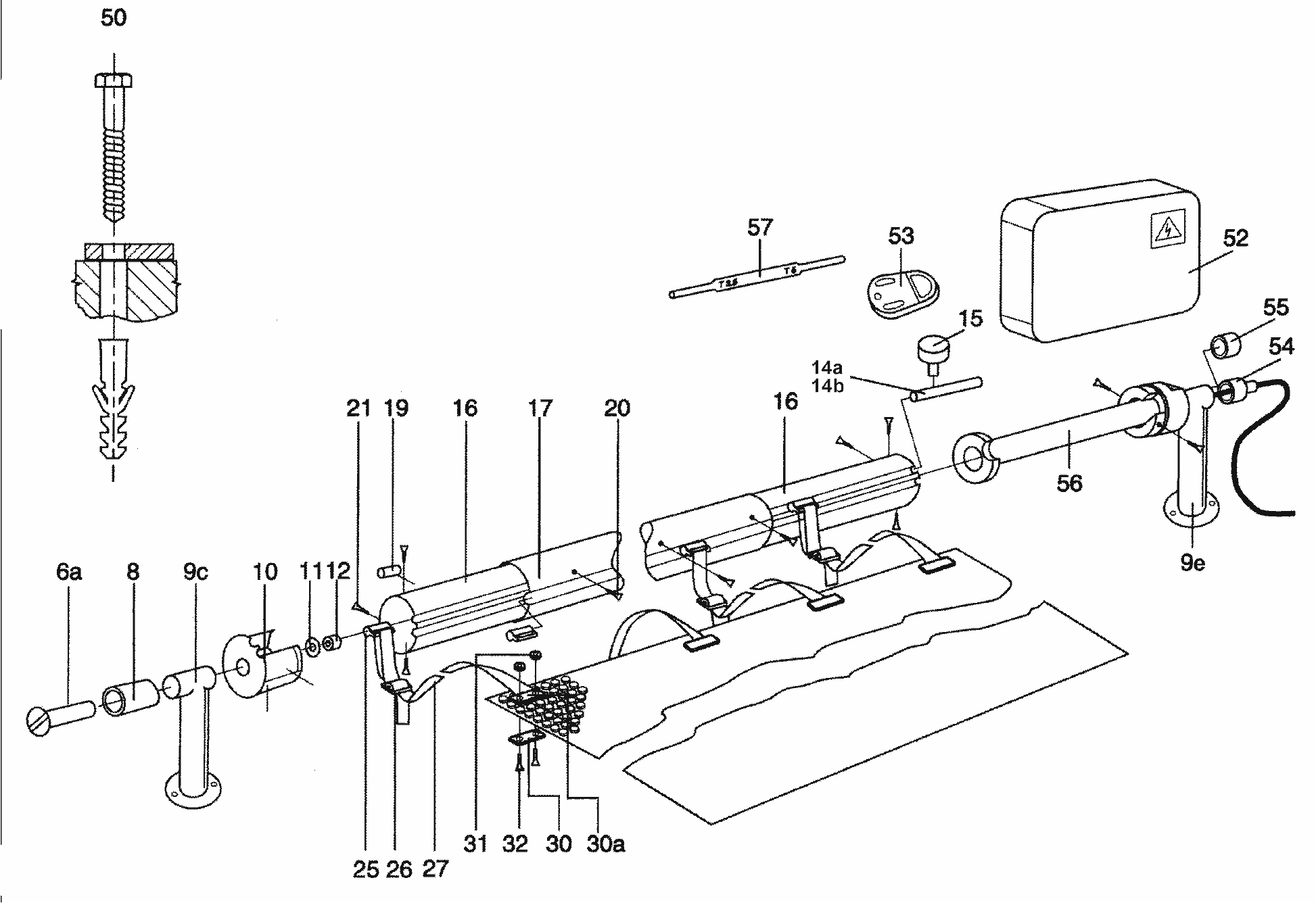 Electris reel system