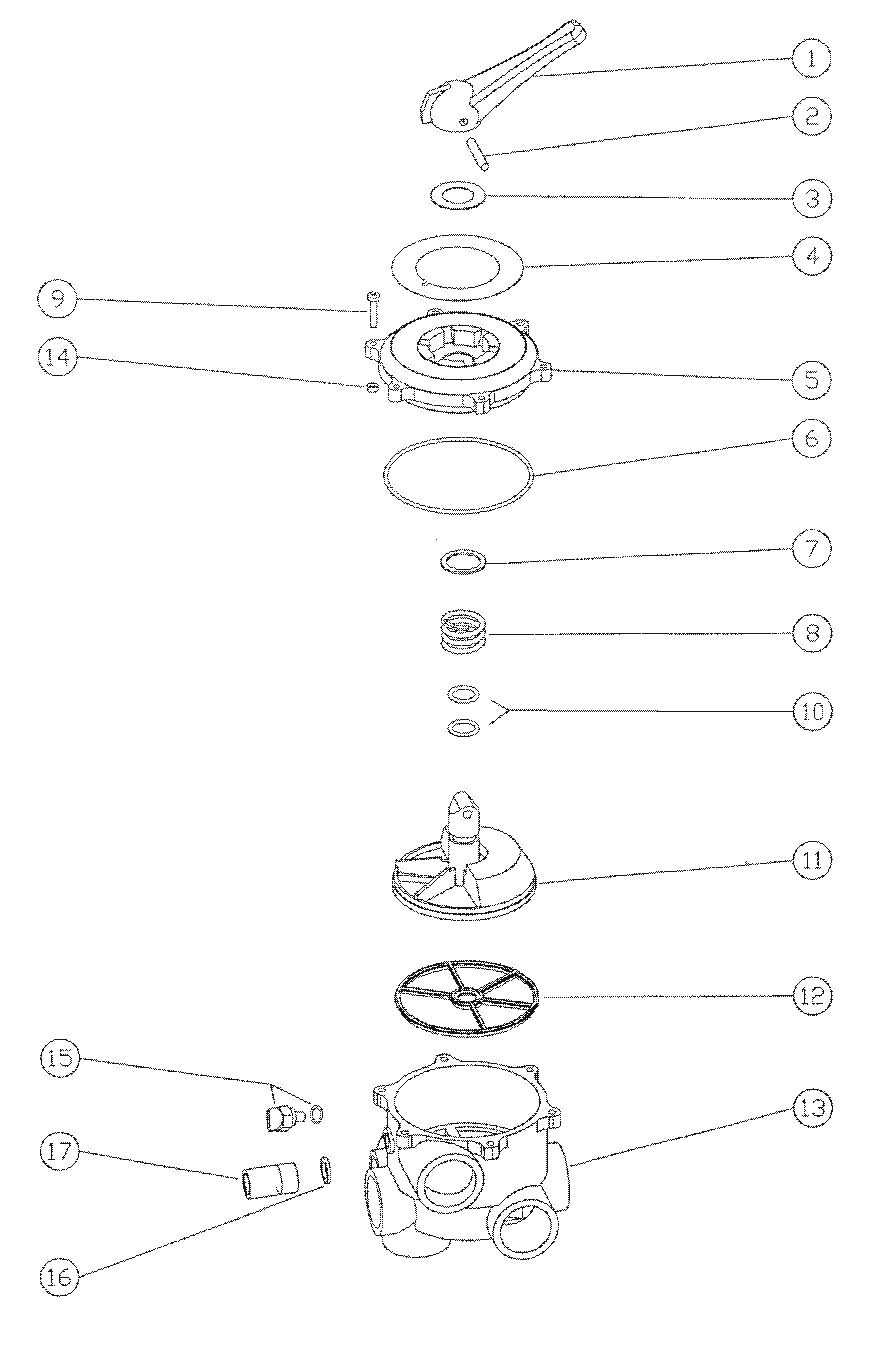 VALVE 6-WAY SIDE