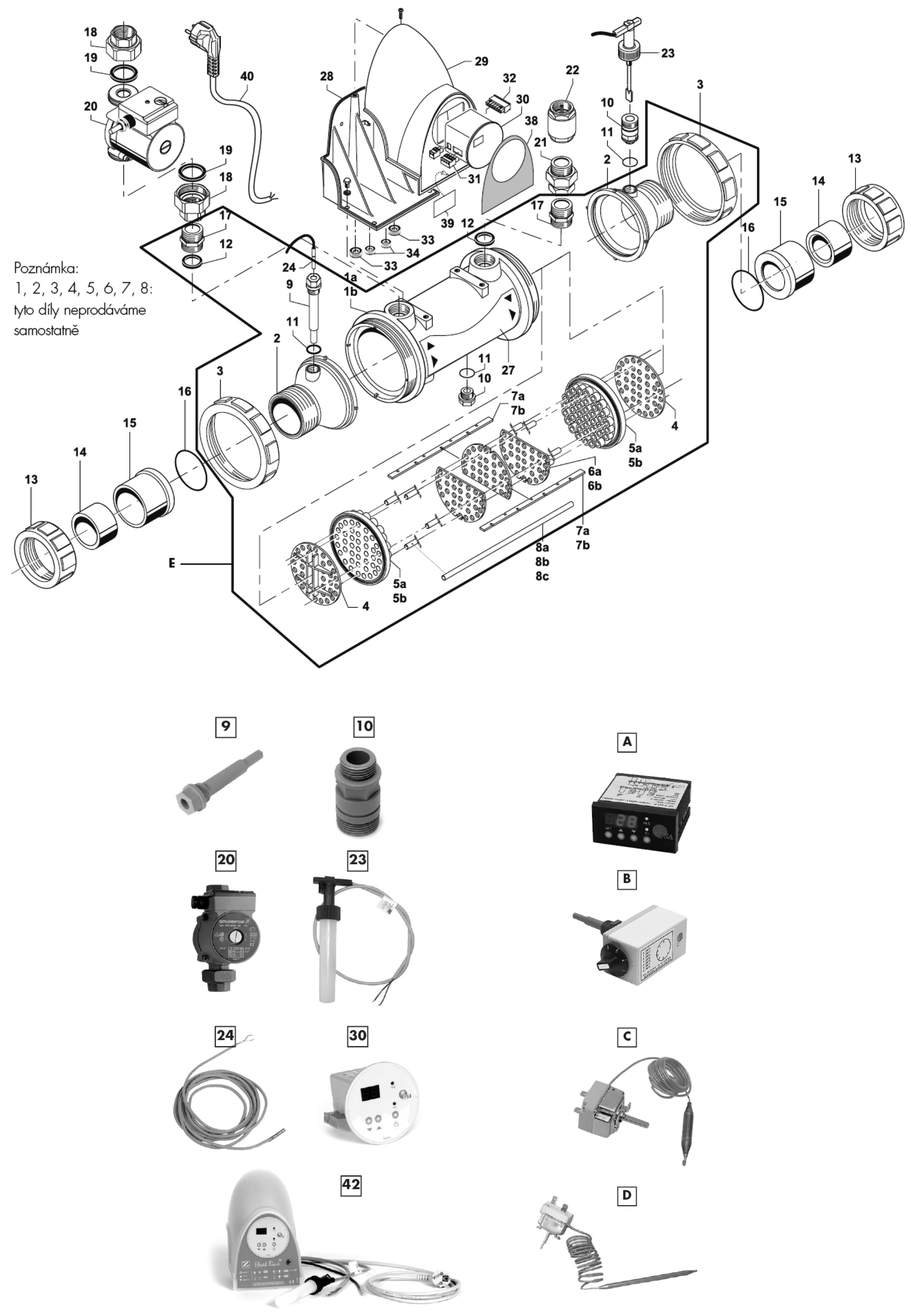 HEAT EXCHANGER TITAN PSA