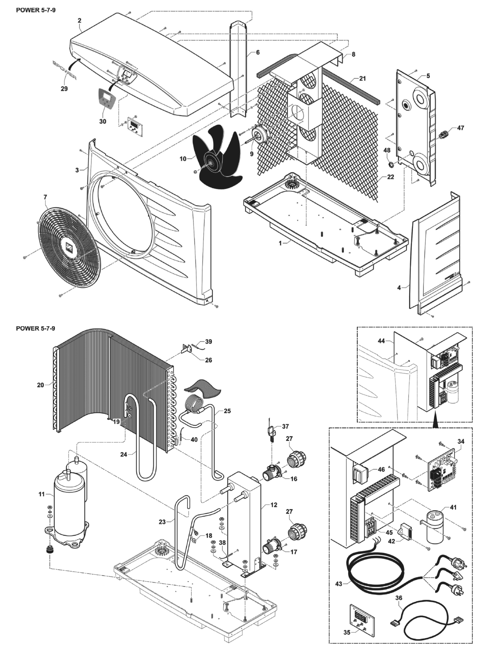 Tepeln erpadla Power 5 - 7 - 9 / Heat pumps