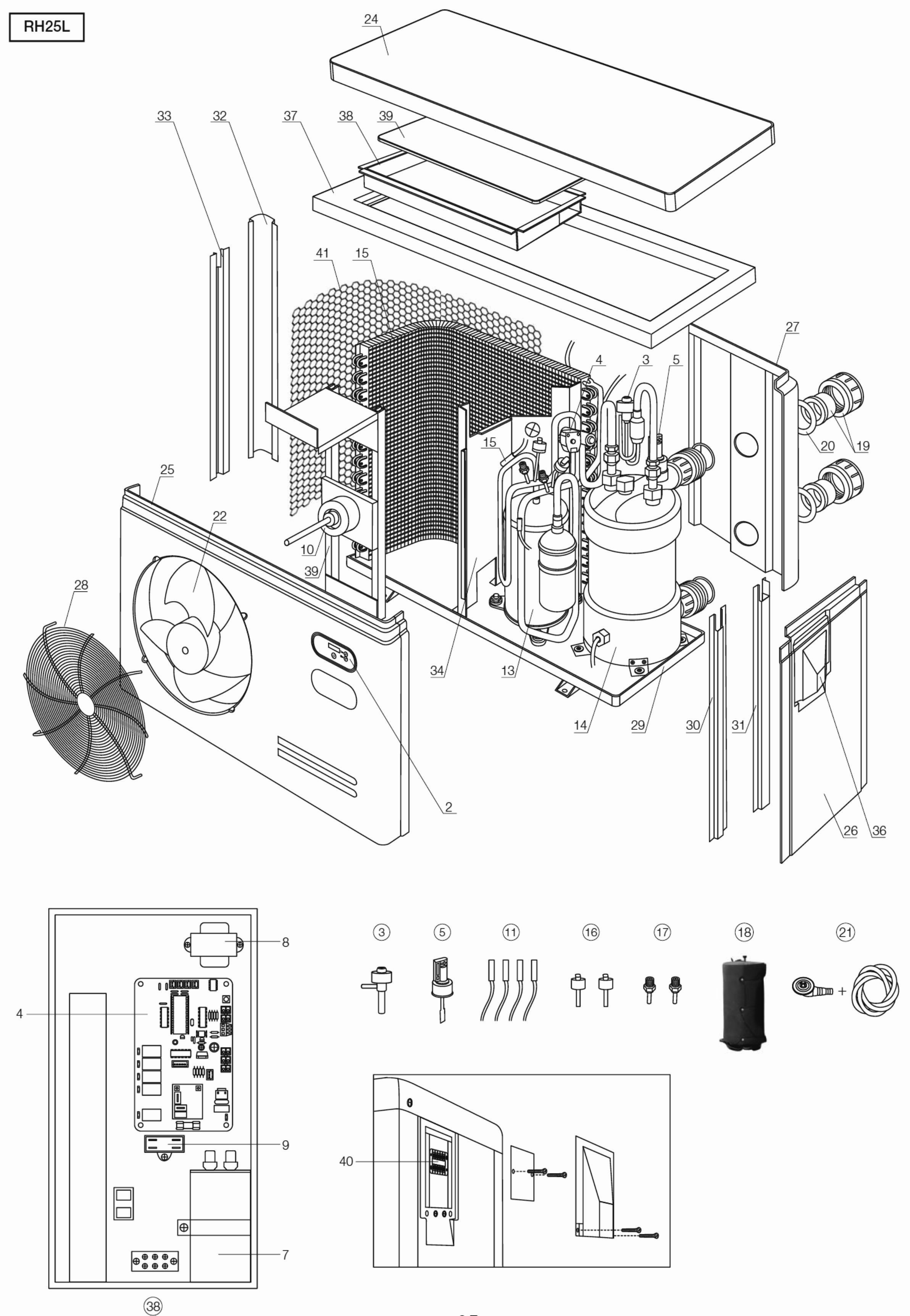 Tepeln erpadlo Rapid RH25L