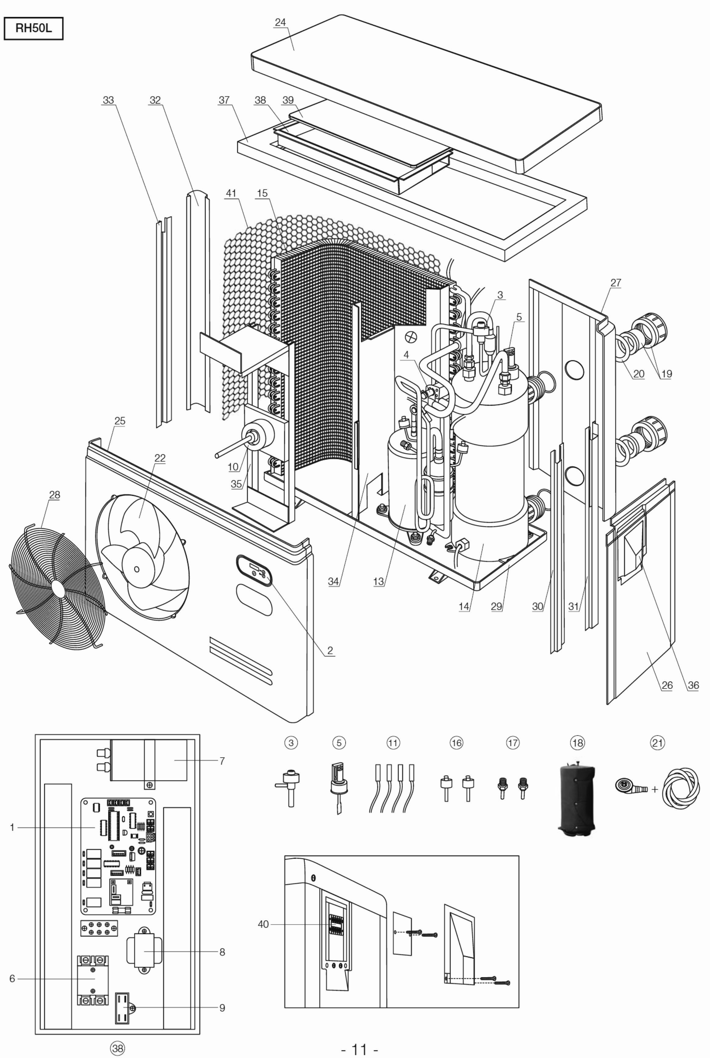 HEAT PUMP RAPID RH50L 17,5KW