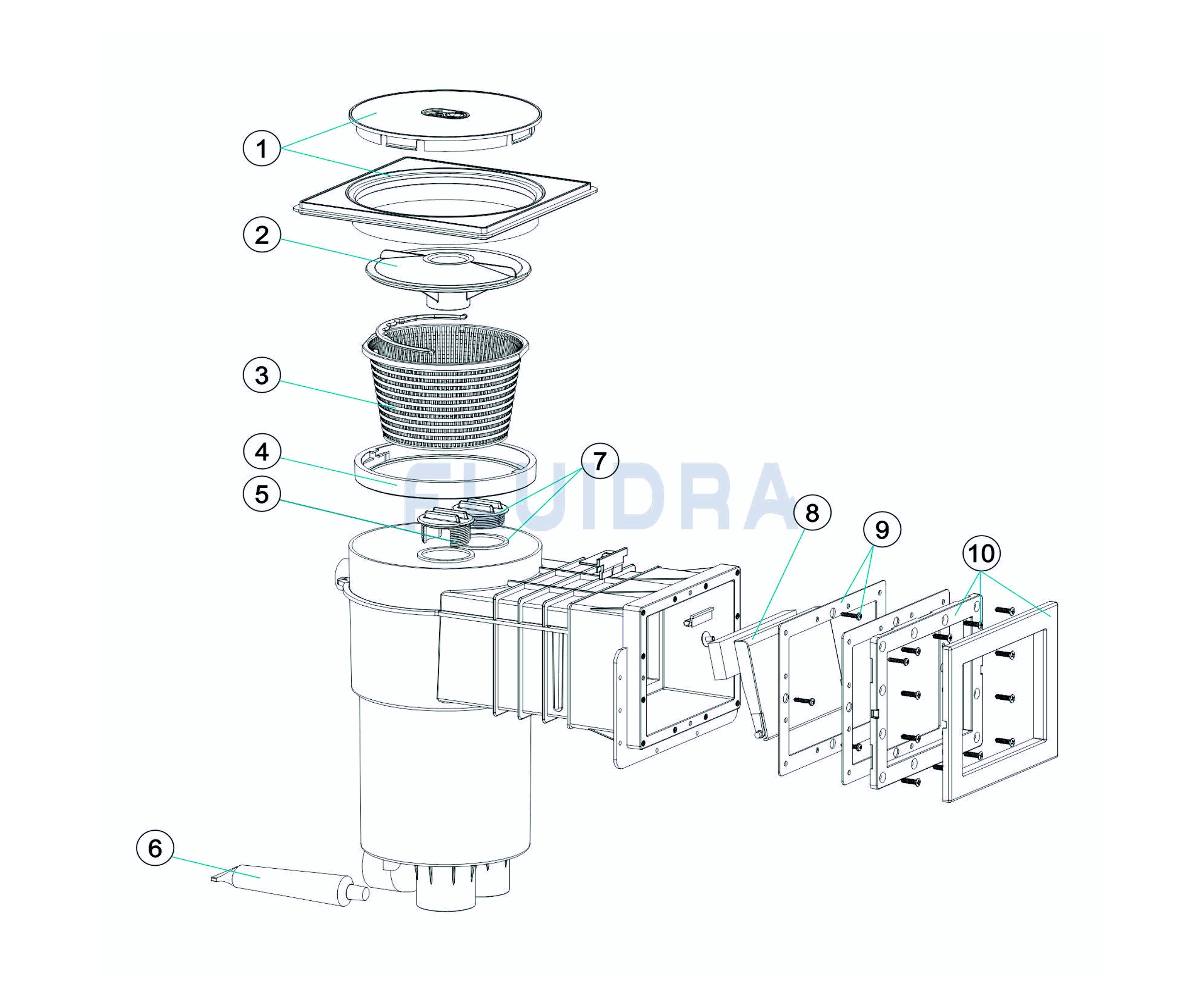 Skimmer VA 215 x 165 mm - New 2023