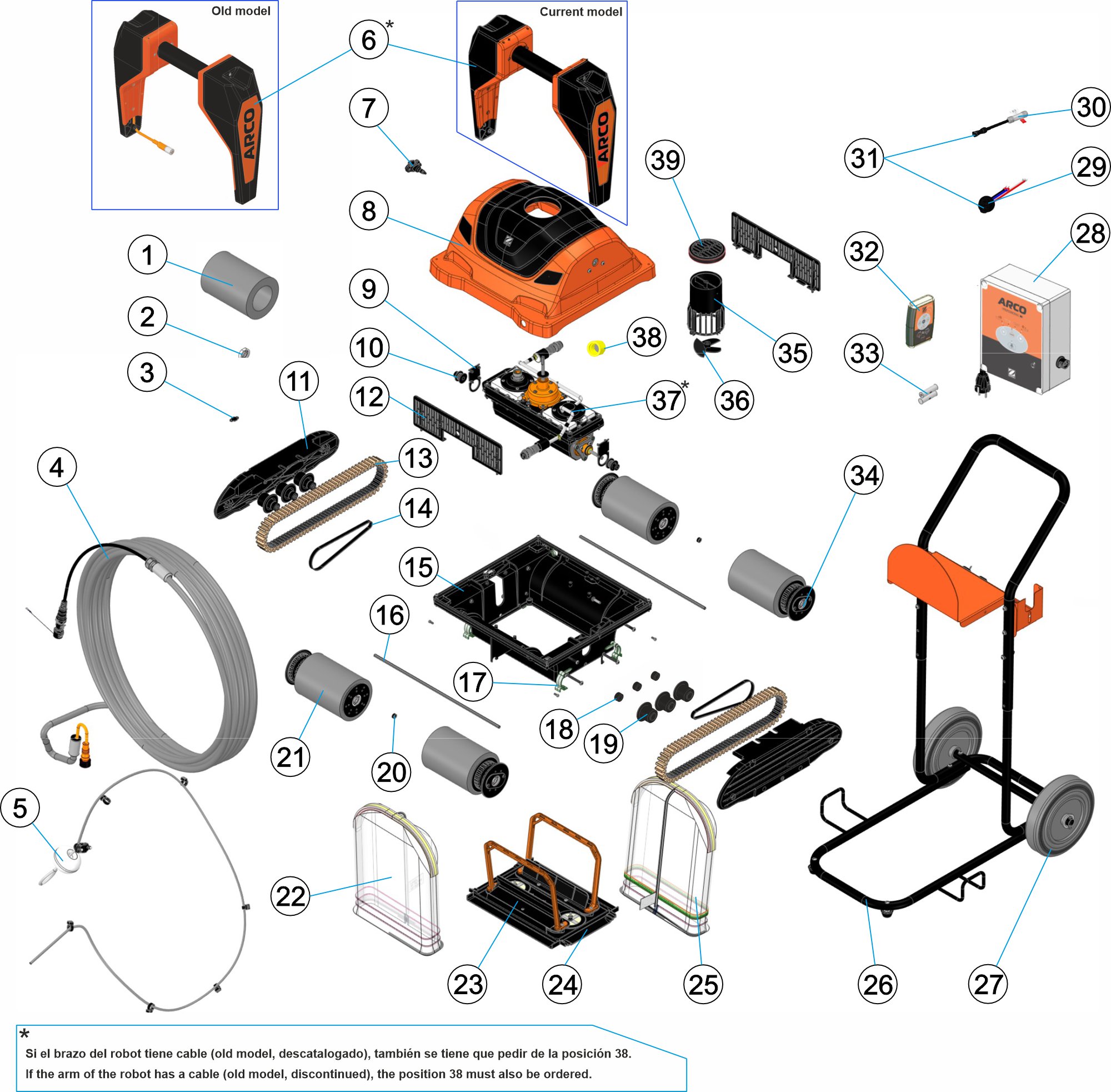 Automatick robotick vysava ARCO