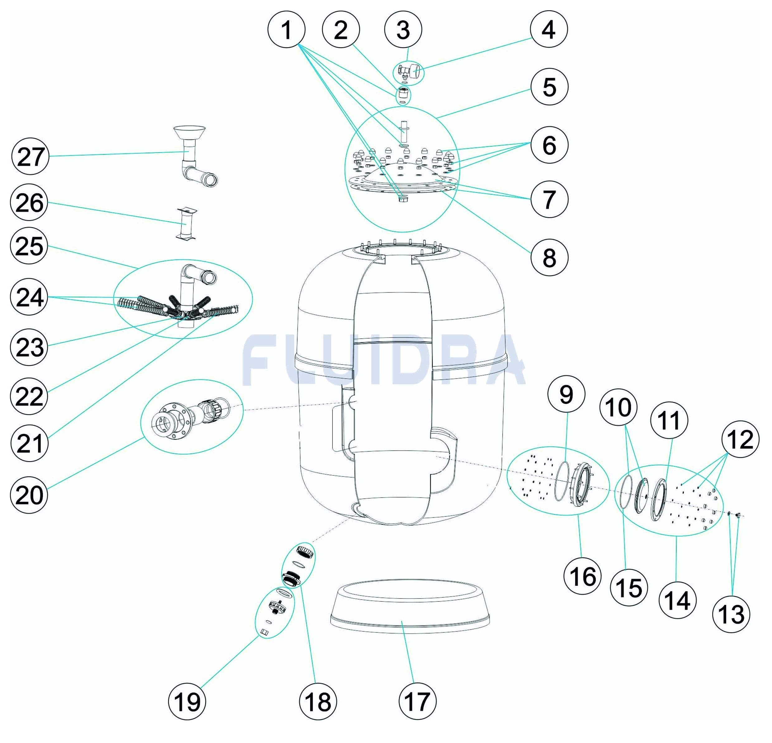 Filtration tank NILO 1050-1200 (2023)