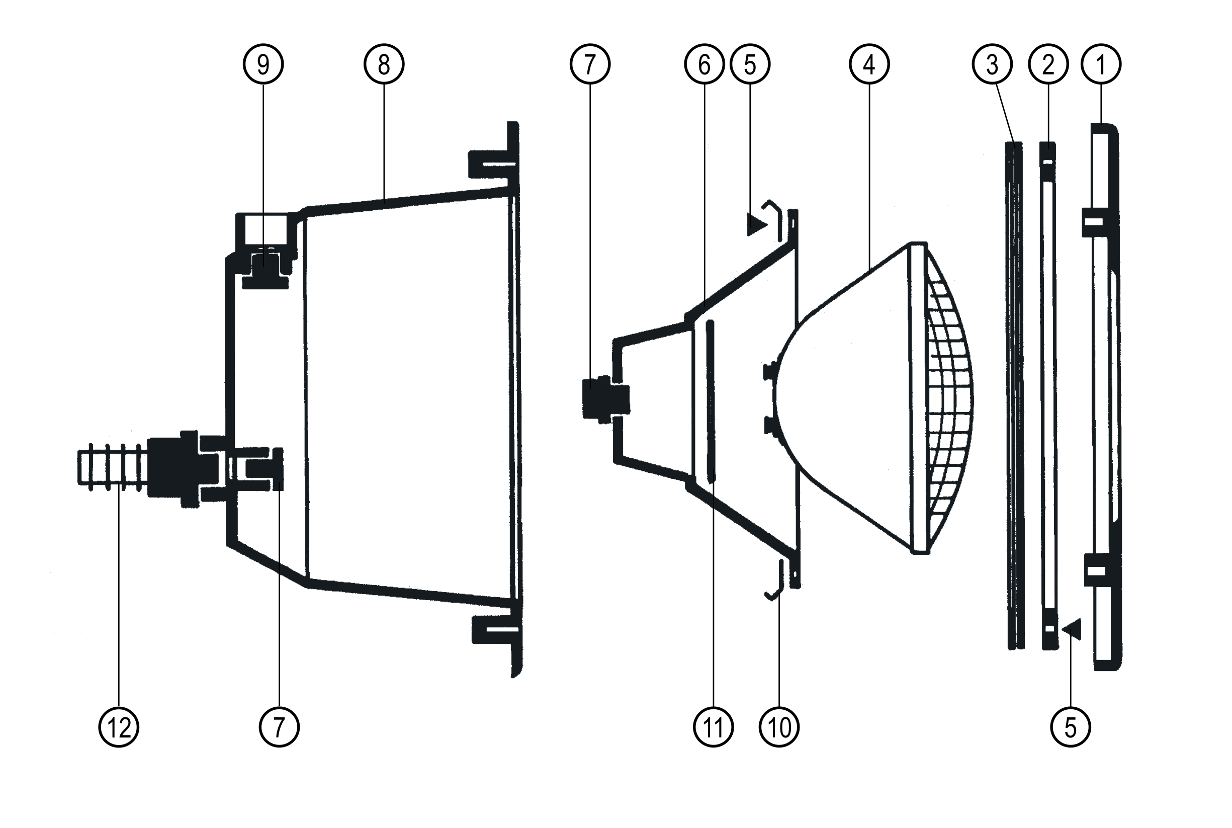 Unterwasserlichter COFIE LED 
