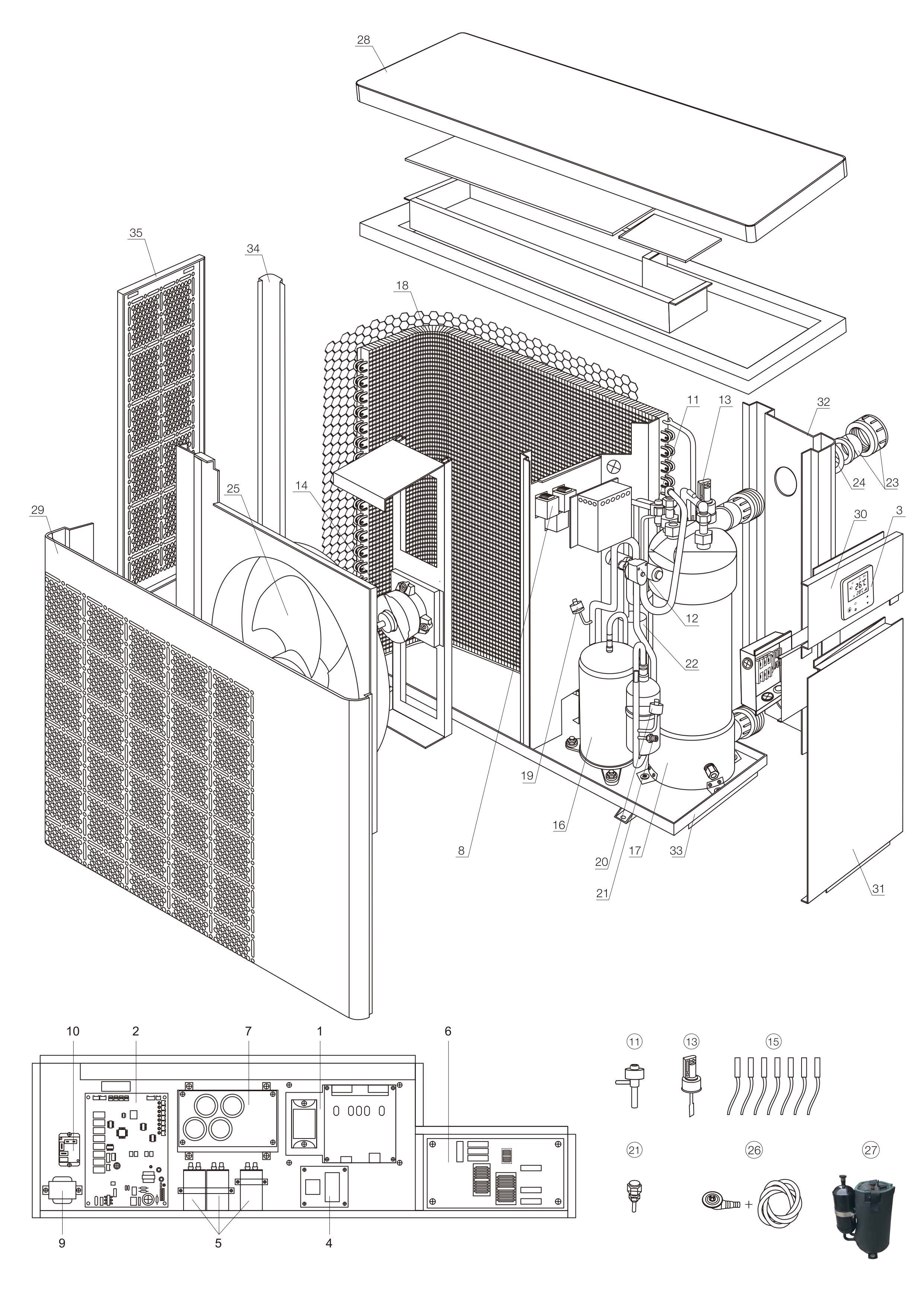 Heat Pump RAPID RIC70T/IPHCR70T