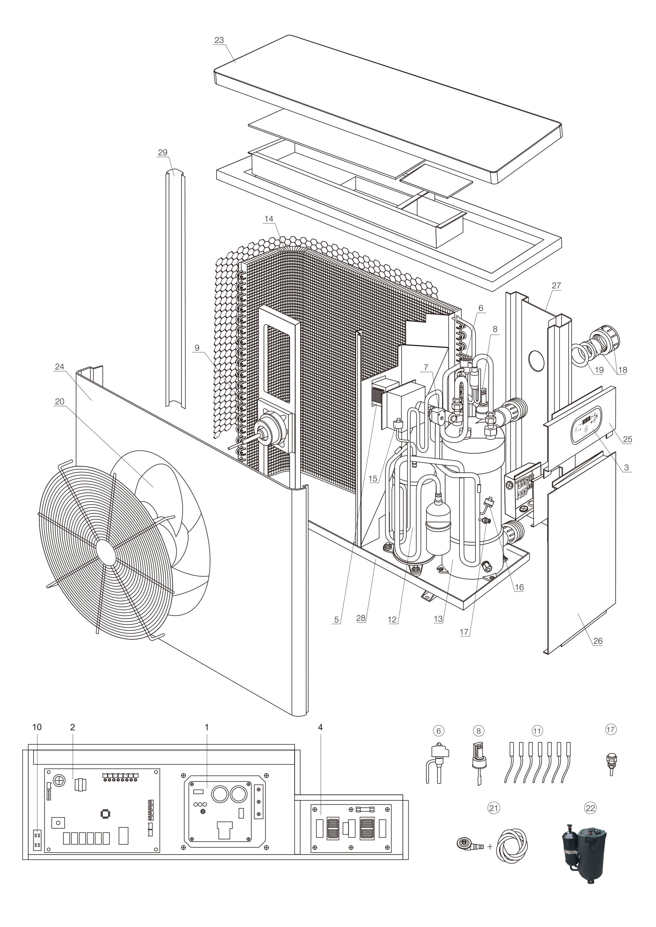 Heat Pump RAPID MINI INVERTOR RMIC06