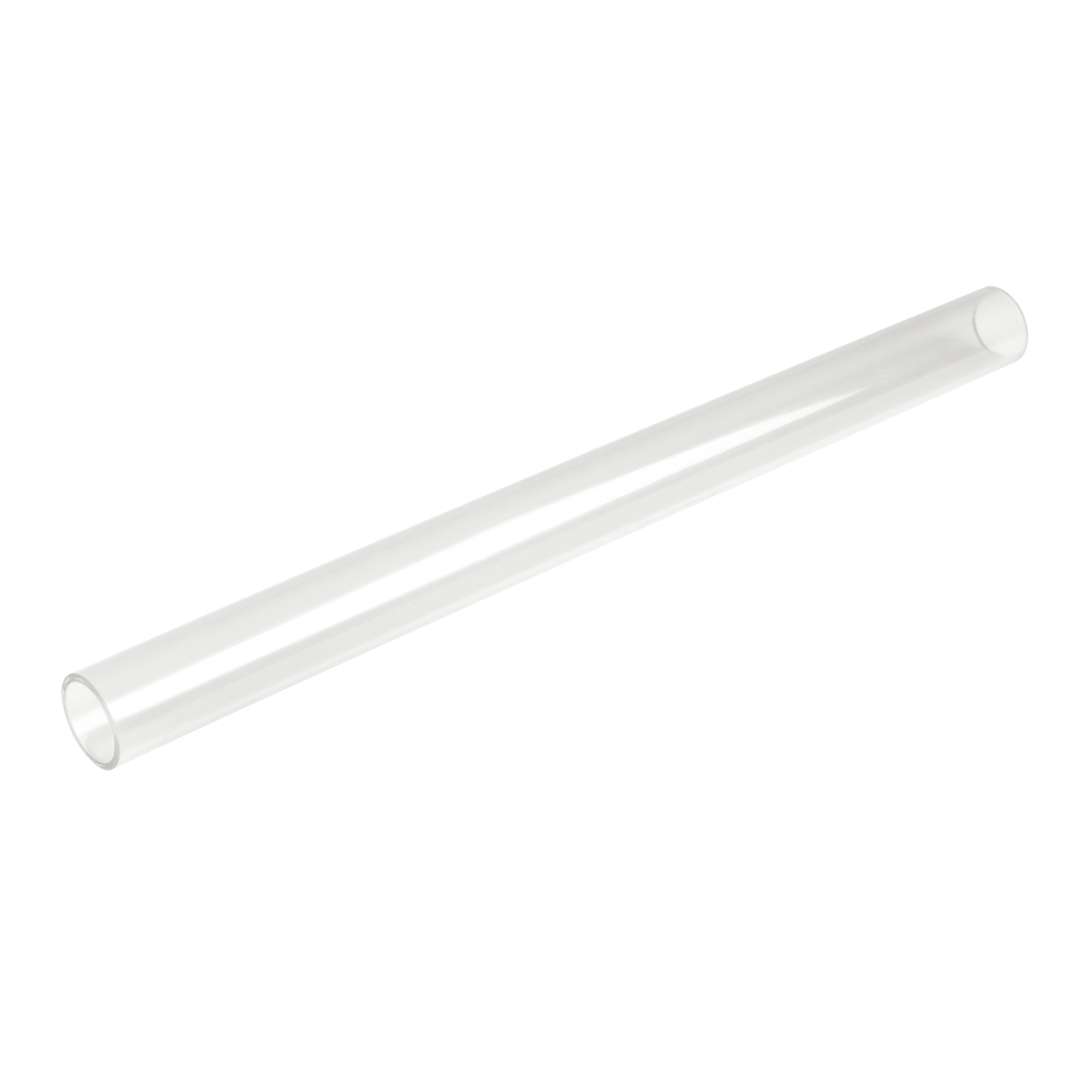 PVC Rohr transparent 90 mm, d=90 mm, Wandstärke 4,6 mm, Meterware