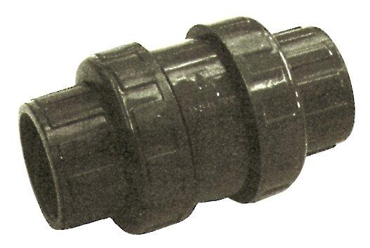 PVC tvarovka - Kužeľový spätný ventil 63 mm
