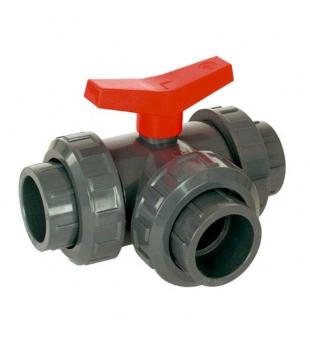 3-WAY BALL VALVE 63MM L