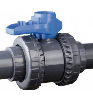 2-way ball valve 75 mm  Easyfit