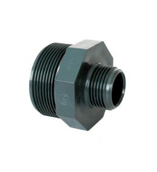 Redukcijski Cijevni Spoj S Dvostrukim Navojem 3/4" x 1/2" Vanjski