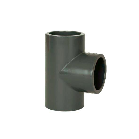 PVC Fitting - T-Stück 90° DN=25 mm, d=32 mm, Kleben / Kleben