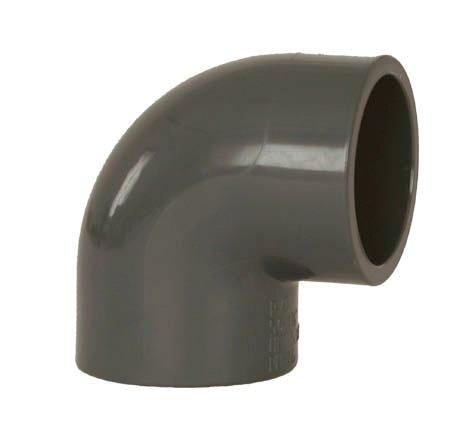 PVC tvarovka - koleno 90° DN=160 mm, lepenie / lepenie