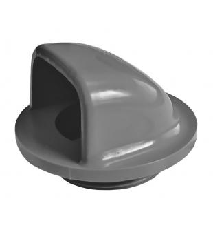 INLET SHELL R1 1/2" ABS - Grey (RAL 7037)