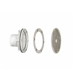 Suction Cofies with stainless steal grating and flange