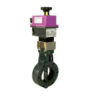 Leptir Ventil S El. Pogonom 125 mm