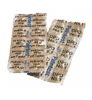 TEST TABLETS "DPD" 1-CL - 10PCS