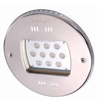 Powerful LED light, 30 LED  10 300 lm, 24 V, colored  RGB