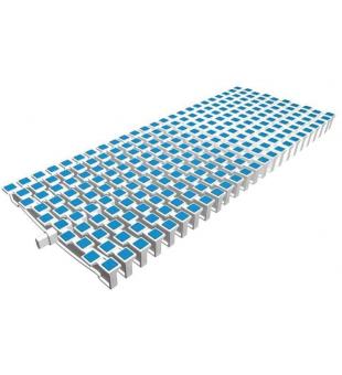berlaufgitter SCACCO - flexi, Breite 200 mm, Hhe 20 mm, Lnge 500 mm 
