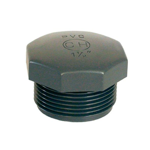 PVC tvarovka - Zátka 3/8“ ext., DN=3/8“, vonkajší závit