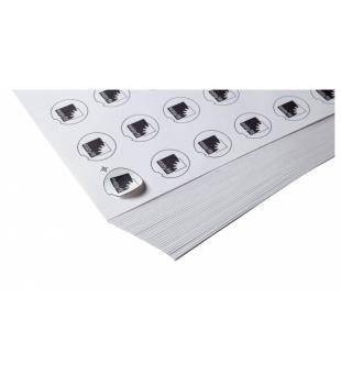 Oznake Za Prozirni ep Easyfit D=63 mm, 40 Komada