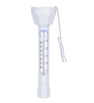 Schwimmendes Thermometer  - hexagonal