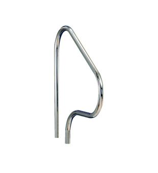 Ladder handrail 780mm with anchor, AISI316 - 1pc