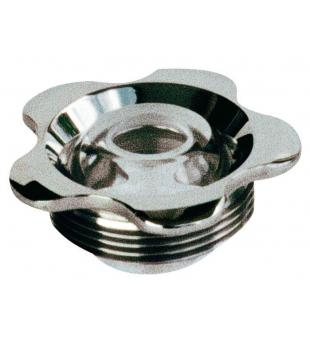 INLET NOZZLE STAINLESS, 18MM