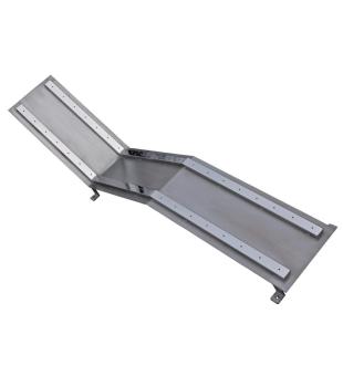 Stainless steel Hydromassage bed for ceramic pools
