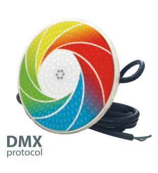 LED rovka Flat RGB ploch 55W - DMX
