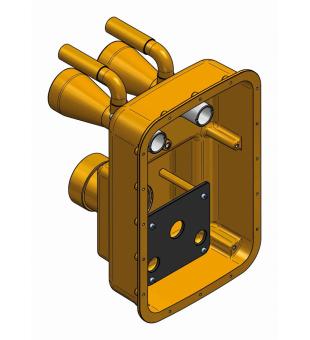 Preassembled set of counterflow Essence