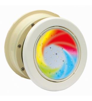 SVJETLO  MTS LED BIJELO 16W/12V DO FOLIJE, BIJELA ABS