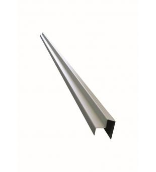 Metalni kutnik za foliju za betonski kanal - 140 mm EX