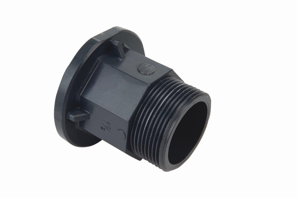 PVC-U Flanschadapter d 50 mm zum Kugelventil FIP (Easy Fit)