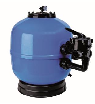 Filter tank Lisboa 650mm - with 6-way valve